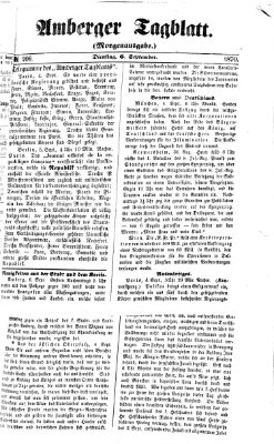 Amberger Tagblatt Dienstag 6. September 1870