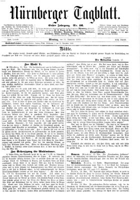 Nürnberger Tagblatt Montag 15. November 1869