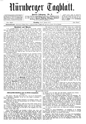 Nürnberger Tagblatt Samstag 8. Januar 1870