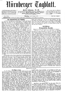 Nürnberger Tagblatt Dienstag 18. Januar 1870