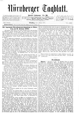 Nürnberger Tagblatt Dienstag 8. Februar 1870