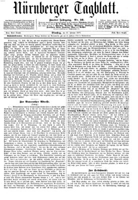 Nürnberger Tagblatt Dienstag 22. Februar 1870