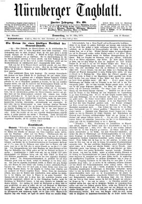 Nürnberger Tagblatt Donnerstag 10. März 1870