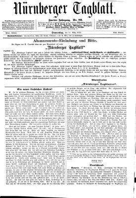 Nürnberger Tagblatt Donnerstag 24. März 1870