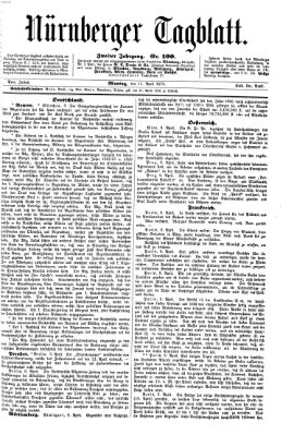 Nürnberger Tagblatt Montag 11. April 1870