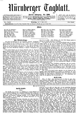 Nürnberger Tagblatt Sonntag 17. April 1870