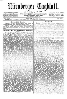 Nürnberger Tagblatt Donnerstag 21. April 1870