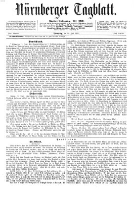 Nürnberger Tagblatt Dienstag 14. Juni 1870