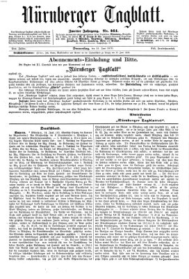 Nürnberger Tagblatt Donnerstag 16. Juni 1870