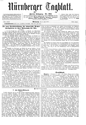 Nürnberger Tagblatt Mittwoch 6. Juli 1870