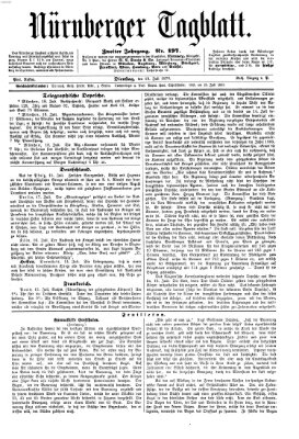 Nürnberger Tagblatt Dienstag 19. Juli 1870