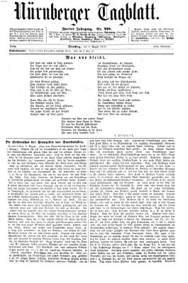 Nürnberger Tagblatt Dienstag 9. August 1870