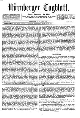 Nürnberger Tagblatt Donnerstag 20. Oktober 1870