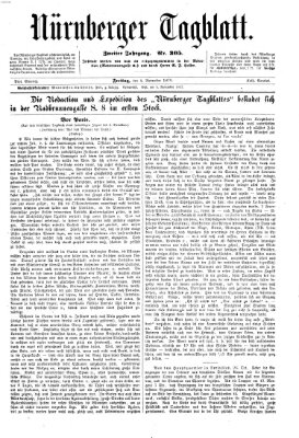 Nürnberger Tagblatt Freitag 4. November 1870