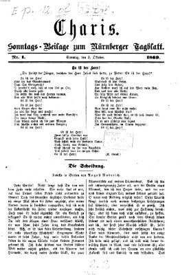 Charis (Nürnberger Tagblatt) Sonntag 3. Oktober 1869