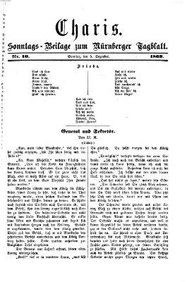 Charis (Nürnberger Tagblatt) Sonntag 5. Dezember 1869