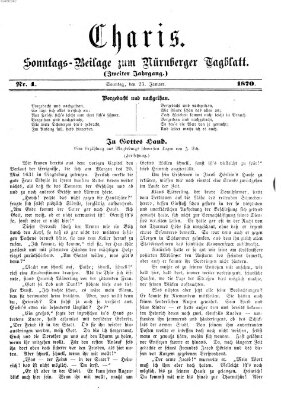 Charis (Nürnberger Tagblatt) Sonntag 23. Januar 1870