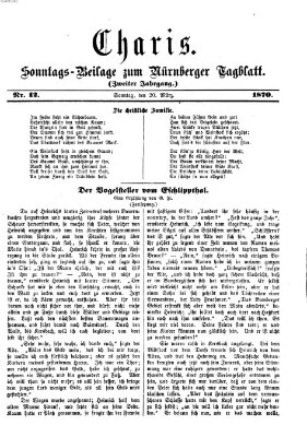 Charis (Nürnberger Tagblatt) Sonntag 20. März 1870