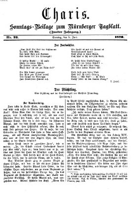 Charis (Nürnberger Tagblatt) Sonntag 5. Juni 1870