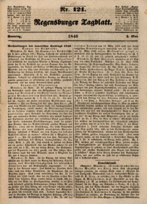 Regensburger Tagblatt Sonntag 3. Mai 1846