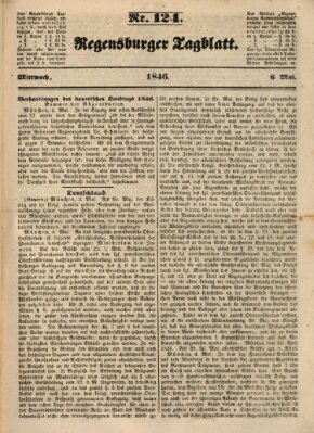 Regensburger Tagblatt Mittwoch 6. Mai 1846