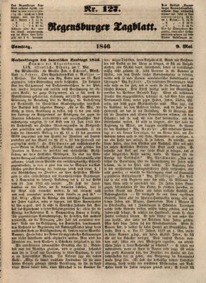 Regensburger Tagblatt Samstag 9. Mai 1846