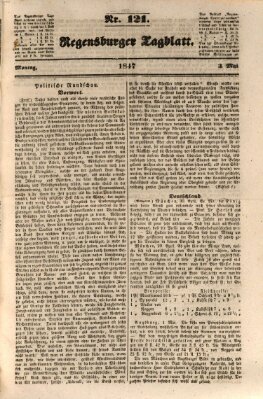 Regensburger Tagblatt Montag 3. Mai 1847