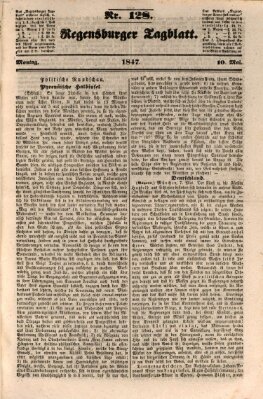 Regensburger Tagblatt Montag 10. Mai 1847