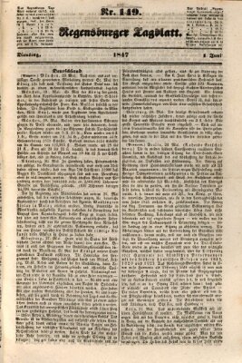 Regensburger Tagblatt Dienstag 1. Juni 1847