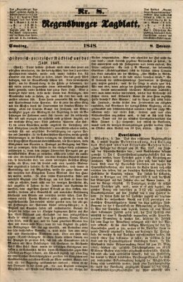 Regensburger Tagblatt Samstag 8. Januar 1848