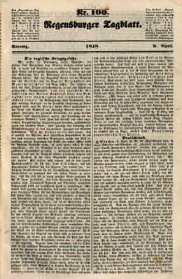 Regensburger Tagblatt Sonntag 9. April 1848