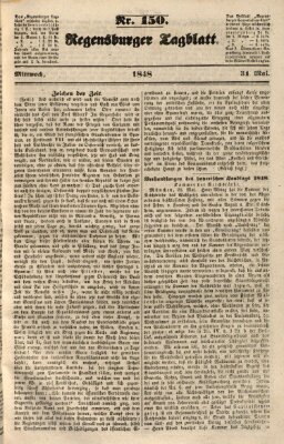 Regensburger Tagblatt Mittwoch 31. Mai 1848