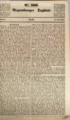 Regensburger Tagblatt Sonntag 5. November 1848