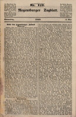 Regensburger Tagblatt Donnerstag 3. Mai 1849