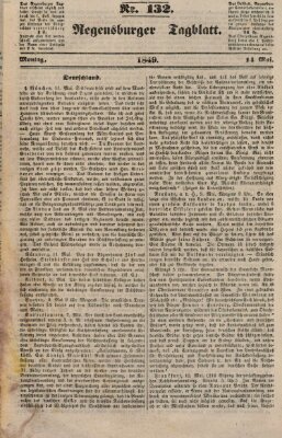 Regensburger Tagblatt Montag 14. Mai 1849