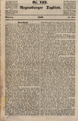 Regensburger Tagblatt Dienstag 15. Mai 1849