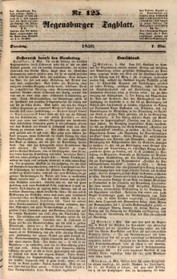 Regensburger Tagblatt Dienstag 7. Mai 1850