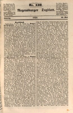 Regensburger Tagblatt Sonntag 12. Mai 1850