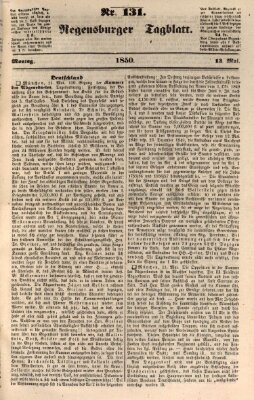 Regensburger Tagblatt Montag 13. Mai 1850