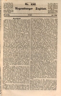 Regensburger Tagblatt Dienstag 14. Mai 1850