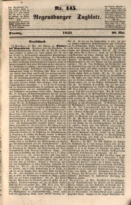 Regensburger Tagblatt Dienstag 28. Mai 1850