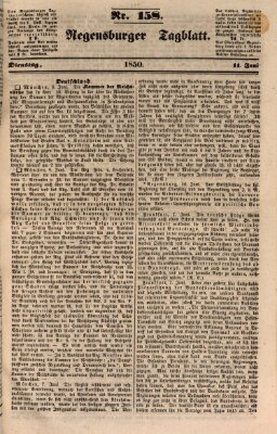 Regensburger Tagblatt Dienstag 11. Juni 1850