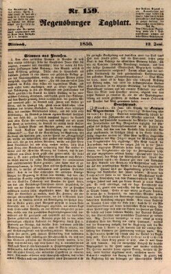 Regensburger Tagblatt Mittwoch 12. Juni 1850