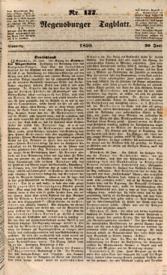 Regensburger Tagblatt Sonntag 30. Juni 1850