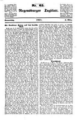 Regensburger Tagblatt Donnerstag 6. März 1851