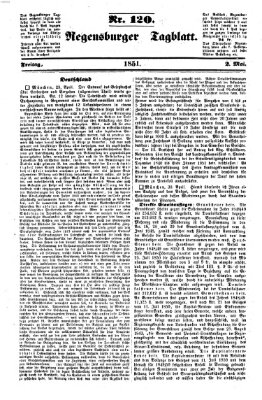 Regensburger Tagblatt Freitag 2. Mai 1851