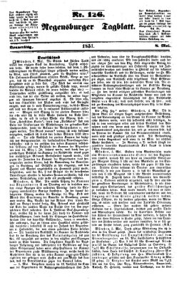 Regensburger Tagblatt Donnerstag 8. Mai 1851