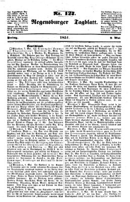 Regensburger Tagblatt Freitag 9. Mai 1851