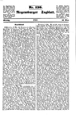 Regensburger Tagblatt Montag 12. Mai 1851