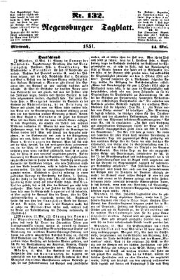 Regensburger Tagblatt Mittwoch 14. Mai 1851